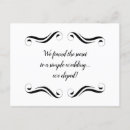 Search for inexpensive we invitations We got married