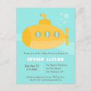 Search for submarine invitations Blue