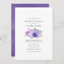Search for ultra violet wedding invitations Elegant