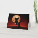 Search for tree halloween cards Kitten