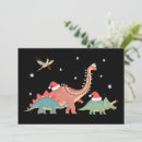 Search for dino christmas cards Santa claus