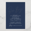 Search for navy and silver baby shower invitations Modern