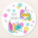 Search for retro christmas coasters Mid century