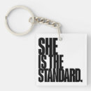 Search for women quote key rings Black and white