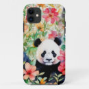 Search for pandas iphone cases Watercolor