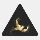 Search for golden bird stickers Black