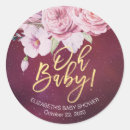Search for vintage baby boy shower stickers Botanical