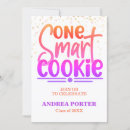 Search for smart invitations One smart cookie