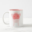 Search for cute pink pig mugs Adorable