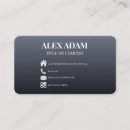 Search for rounded corners business cards Elegant