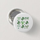 Search for lucky shamrock clover badges Irish