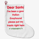 Search for greyhound christmas stockings Dog