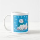 Search for cute polar bear mugs Blue