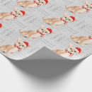 Search for christmas dog wrapping paper Watercolor