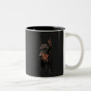 Search for doberman pinscher mugs Pet