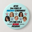 Search for womans badges Democrat