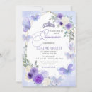 Search for purple butterfly quinceanera invitations Butterflies