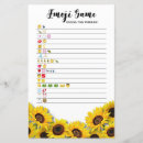 Search for sunflower shower games Emoji