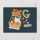 Search for mysteries horizontal postcards Pumpkin
