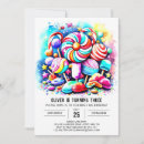 Search for candy pastel invitations Cute