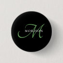 Search for script monogram badges Simple