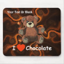 Search for funny chocolate mousepads Cute