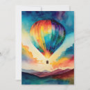 Search for balloon flight cards Rainbow