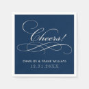 Search for royal blue wedding napkins Bride and groom