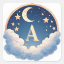 Search for night sky with clouds stickers For kids