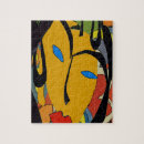 Search for womans face puzzles Abstract