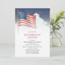 Search for military retirement invitations Patriotic