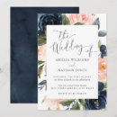 Search for floral frame wedding invitations Blush