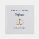 Search for lawyer napkins Scales of justice