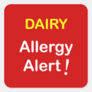 Search for dairy allergy stickers Allergies