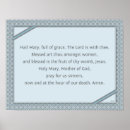 Search for hail mary prayer posters Bible
