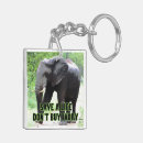 Search for save the elephant key rings Animal