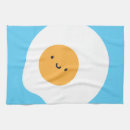 Search for egg tea towels Kawaii