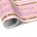 Search for pink holiday wrapping paper Stripe