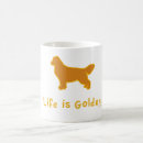 Search for life is golden mugs Dog
