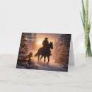 Search for wyoming christmas cards Cowboy