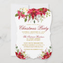 Search for floral christmas invitations Elegant