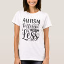 Search for autism tshirts Disability