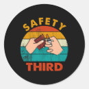 Search for safety third stickers Flag