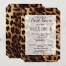Search for safari bridal shower invitations Brown