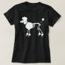 Search for poodle halloween tshirts Skeleton