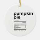Search for pumpkin pie christmas tree decorations Food