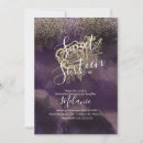 Search for faux rose gold invitations Glitter