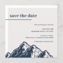 Search for mountain save the dates Green