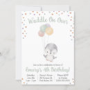 Search for waddle invitations Gender neutral