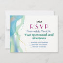 Search for reply for wedding invitations Blue